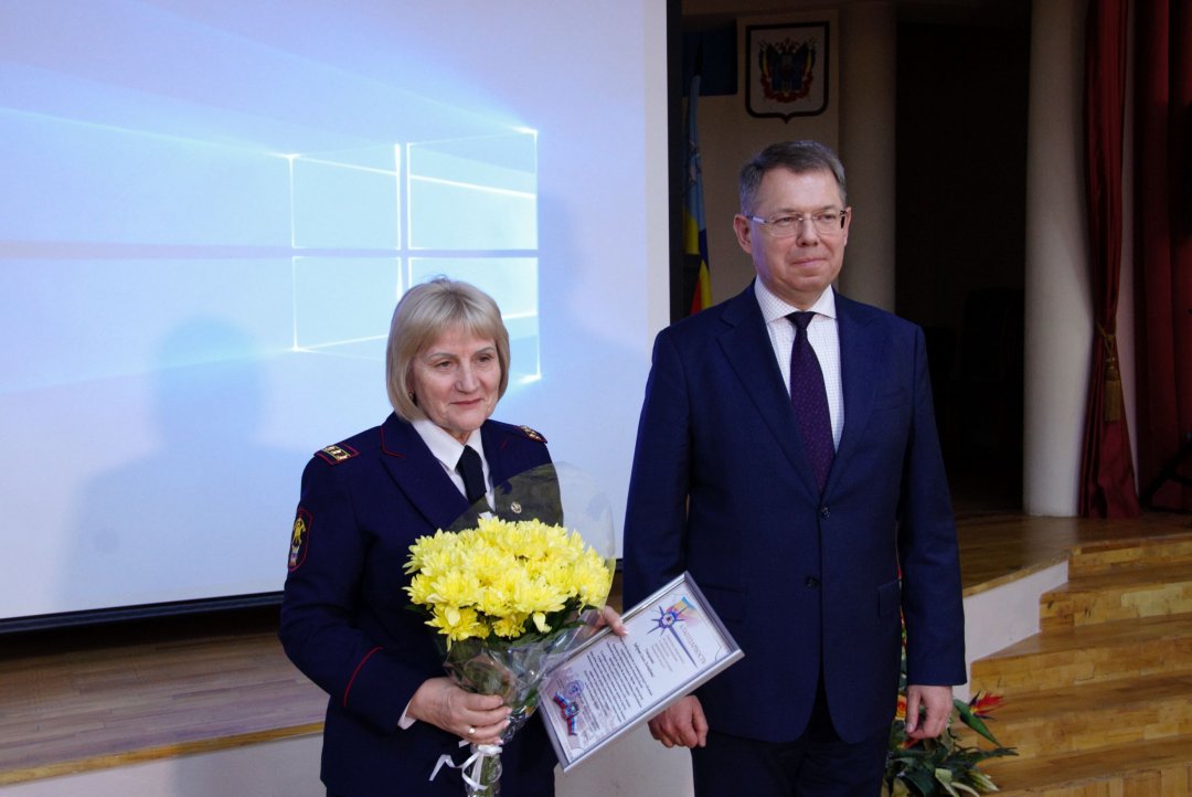 Добровольные пожарные Ростовской области получили награды и поощрения