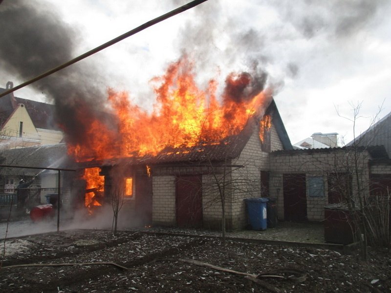Пожар в частном доме в Белокалитвинском районе