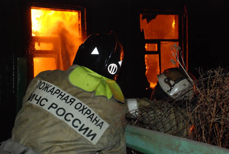 Пожар на летней кухне в Белокалитвинском районе.